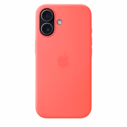 Apple iPhone 17 Silicone Case with MagSafe – Bright Guava - Additional view 5