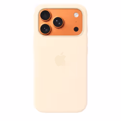 Apple iPhone 17 Pro Silicone Case with MagSafe – Vanilla - Additional view 2