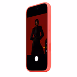 Apple iPhone 17 Pro Silicone Case with MagSafe – Bright Guava - Additional view 4