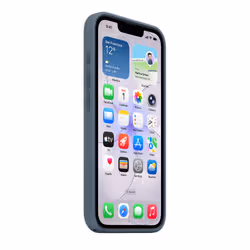 Apple iPhone 17e Silicone Case with MagSafe – Anchor Blue - Additional view 4