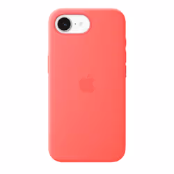 Apple iPhone 17e Silicone Case with MagSafe – Bright Guava - Additional view 2