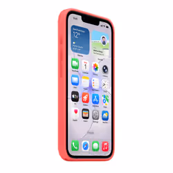 Apple iPhone 17e Silicone Case with MagSafe – Bright Guava - Additional view 4