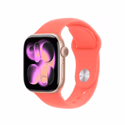Apple 42mm Bright Guava Sport Band - M/L - Additional view 2