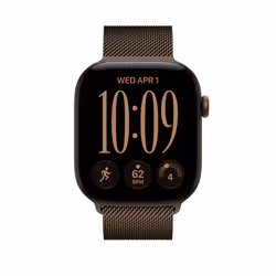 Apple 46mm Dark Bronze Milanese Loop - S/M - Additional view 3