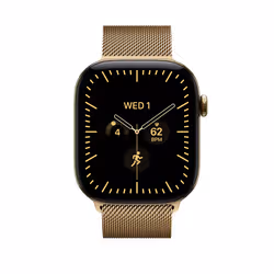 Apple 46mm Radiant Gold Milanese Loop - S/M - Additional view 3