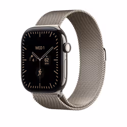 Apple 46mm Natural Milanese Loop - S/M - Additional view 2