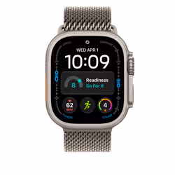 Apple 49mm Natural Titanium Milanese Loop - Small - Additional view 3
