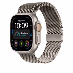 Apple 49mm Natural Titanium Milanese Loop - Large - Additional view 2