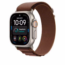 Apple 49mm Burgundy Alpine Loop - Large - Natural Titanium Finish - Additional view 2