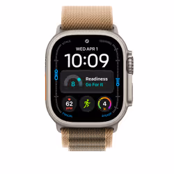 Apple 49mm Desert Alpine Loop - Medium - Natural Titanium Finish - Additional view 3