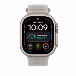 Apple 49mm Translucent Grey Ocean Band Extension - Natural Titanium Finish - Additional view 3