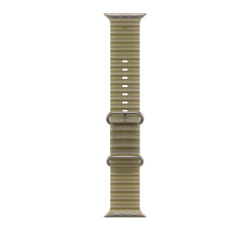 Apple 49mm Translucent Kelp Ocean Band - Natural Titanium Finish