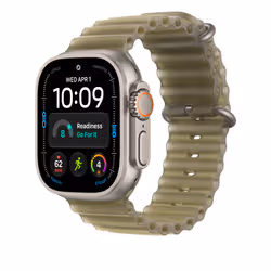 Apple 49mm Translucent Kelp Ocean Band Extension - Natural Titanium Finish - Additional view 2