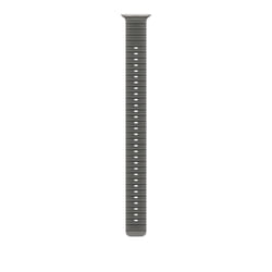 Apple 49mm Translucent Black Ocean Band Extension - Natural Titanium Finish
