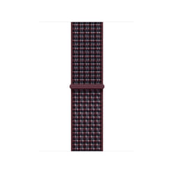 Apple 40mm Burgundy Plaid Sport Loop