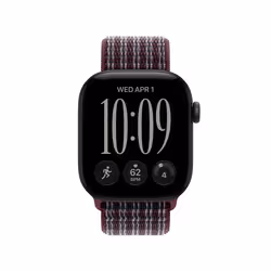 Apple 42mm Burgundy Plaid Sport Loop - Additional view 3