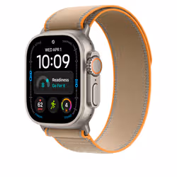 Apple 49mm Sand Trail Loop - M/L - Natural Titanium Finish - Additional view 2