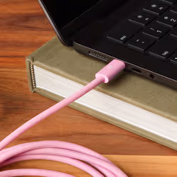 Beats by Dr. Dre MK8Q4ZM/A USB cable USB 2.0 3 m USB C 0.48 Gbit/s 240 W Pink - Additional view 3