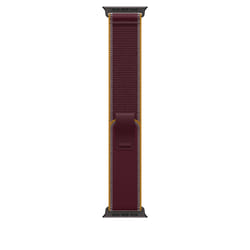 Apple 49mm Burgundy Trail Loop - S/M - Black Titanium Finish