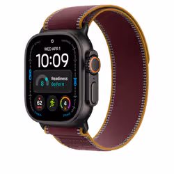 Apple 49mm Burgundy Trail Loop - S/M - Black Titanium Finish - Additional view 2
