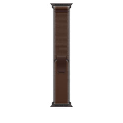 Apple 49mm Dark Umber Trail Loop - S/M - Black Titanium Finish
