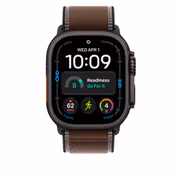 Apple 49mm Dark Umber Trail Loop - S/M - Black Titanium Finish - Additional view 3