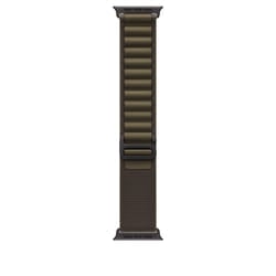 Apple 49mm Dark Olive Alpine Loop - Small - Black Titanium Finish
