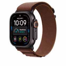 Apple 49mm Burgundy Alpine Loop - Medium - Black Titanium Finish - Additional view 2