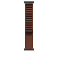 Apple 49mm Burgundy Alpine Loop - Large - Black Titanium Finish