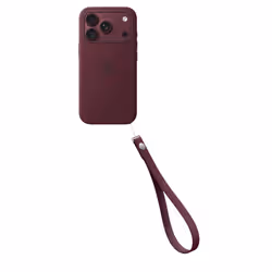 Apple Wrist Strap – Burgundy - Additional view 2