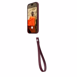 Apple Wrist Strap – Burgundy - Additional view 4