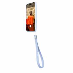 Apple Wrist Strap – Crisp Blue - Additional view 4