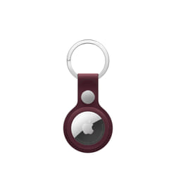Apple AirTag FineWoven Key Ring – Burgundy