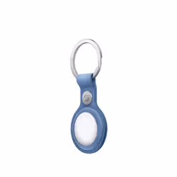 Apple AirTag FineWoven Key Ring – Wildflower Blue - Additional view 2