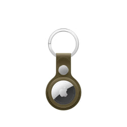 Apple AirTag FineWoven Key Ring – Dark Olive