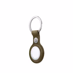 Apple AirTag FineWoven Key Ring – Dark Olive - Additional view 2