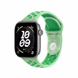 Apple 42mm Green Spark Nike Sport Band - S/M - Additional view 2