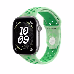 Apple 46mm Green Spark Nike Sport Band - M/L - Additional view 2