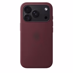 Apple iPhone 18 Pro Silicone Case with MagSafe - Burgundy - Additional view 4