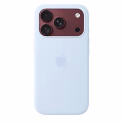 Apple iPhone 18 Pro Silicone Case with MagSafe - Crisp Blue - Additional view 2