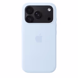 Apple iPhone 18 Pro Silicone Case with MagSafe - Crisp Blue - Additional view 4