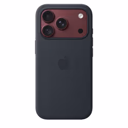 Apple iPhone 18 Pro Silicone Case with MagSafe - Navy Blue - Additional view 2