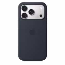 Apple iPhone 18 Pro Silicone Case with MagSafe - Navy Blue - Additional view 3