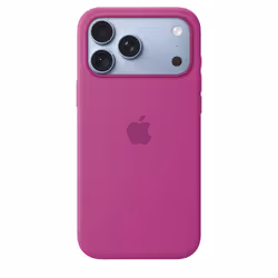 Apple iPhone 18 Pro Max Silicone Case with MagSafe - Magenta - Additional view 2