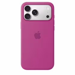 Apple iPhone 18 Pro Max Silicone Case with MagSafe - Magenta - Additional view 3