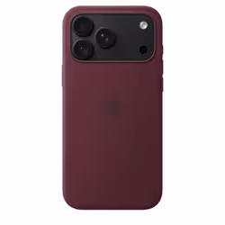 Apple iPhone 18 Pro Max Silicone Case with MagSafe - Burgundy - Additional view 4