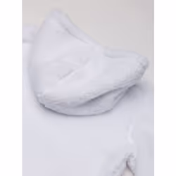 Calvin Klein Girls' Performance Sport Hoodie Sweatshirt  White Reversi