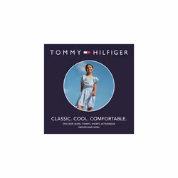 Tommy Hilfiger Girls' One-Piece and Bikini Swimsuits with UPF 50+ Sun