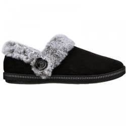) Cozy Campfire - Fresh Toast | Black | Women's Cozy Warm Lined Slippers - 7 (Adults'