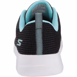 Skechers Women's Go Walk Joy Upturn Sneaker  Black/Aqua  7.5 W US